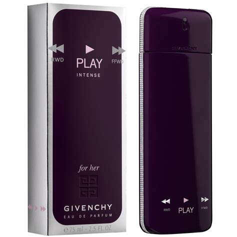 perfume play for her intense givenchy|givenchy play intense for him.